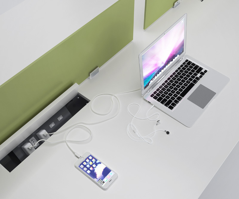 Linha Staff com estrutura de aço, ideal para um ambiente corporativo com modernidade e beleza