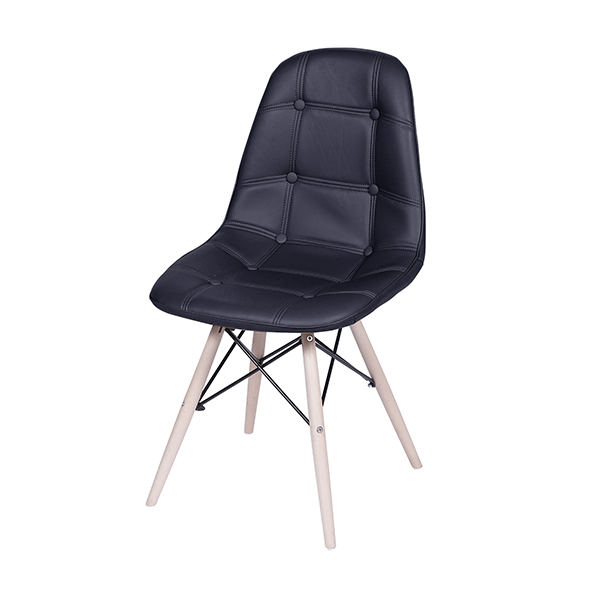 Eames Acabamento Acolchoado Em Betones Base De Madeira
